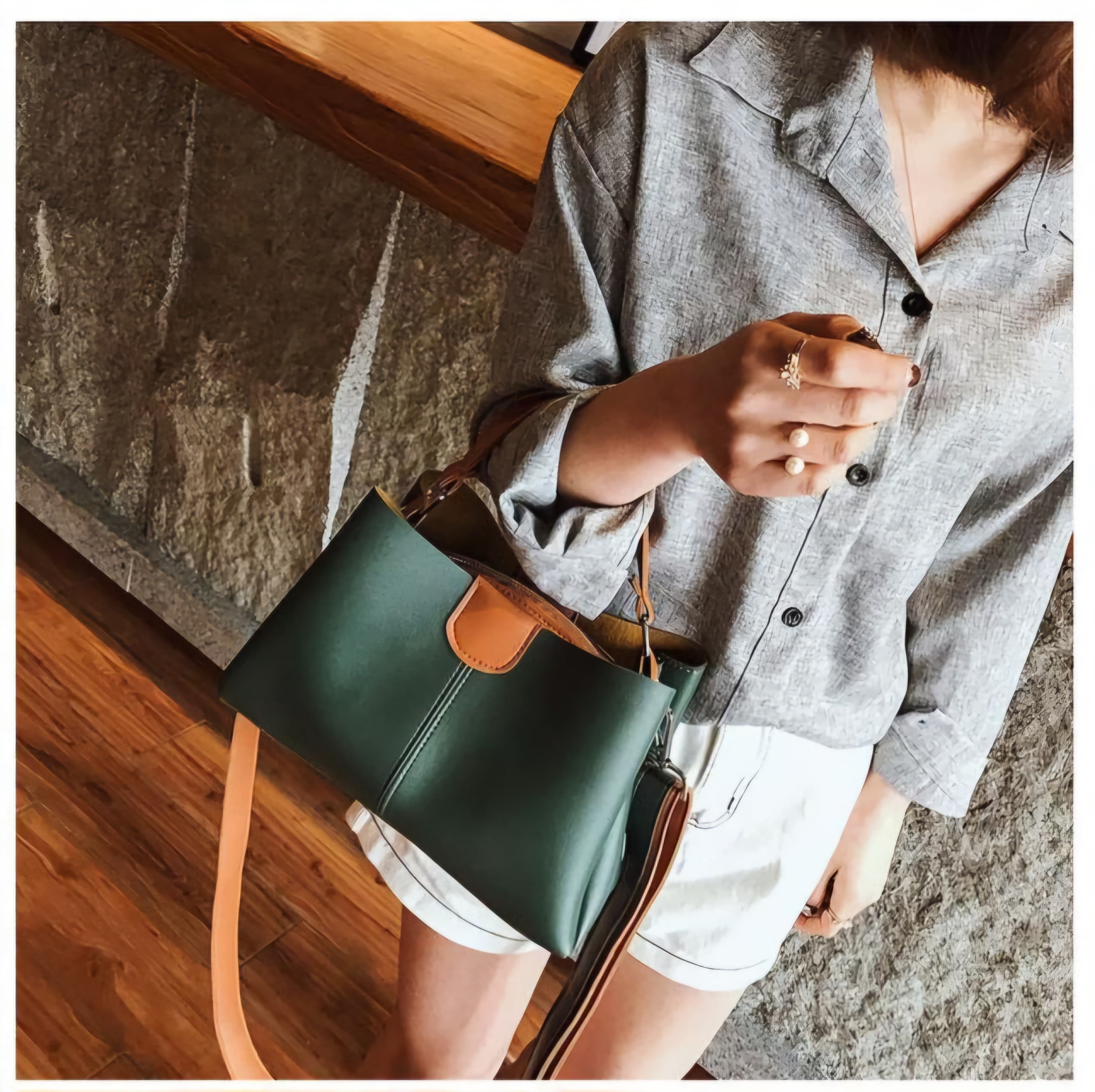 Emerald Charm Tote